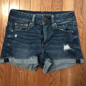 AEO high waisted shorts